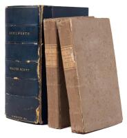 1821 First Edition of Kenilworth by Sir Walter Scott &acirc;&euro;&ldquo; 3 Volumes in Original Boards with Custom Case