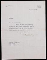 Rudyard Kipling Typed Letter Signed, 1925