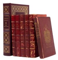 Charles Dickens &acirc;&euro;&ldquo; The Five Christmas Books in Cosway-Style Leather Bindings, ca. Mid&acirc;&euro;&ldquo;Late 19th Century Printings
