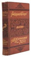 Mark Twain. The Tragedy of Pudd&acirc;&euro;&trade;nhead Wilson and the Comedy Those Extraordinary Twins. First Edition, 1894.