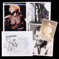 Collection of 44 Signed Photos &acirc;&euro;&ldquo; Authors, Musicians, Athletes & More, with Additional Signed Material