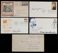 Signed Covers by U.S. First Ladies: Coolidge, Eisenhower, Johnson and Ford