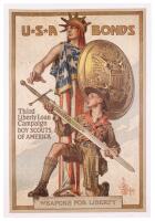 Considered the Greatest WWI USA Bonds Poster Created for the Third Liberty Loan Campaign, Boy Scouts of America by J. Lyendecker