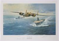 "The Doolittle Tokyo Raiders" Artist&acirc;&euro;&trade;s Proof by Robert Taylor, Signed by 14 Raiders and the Artist