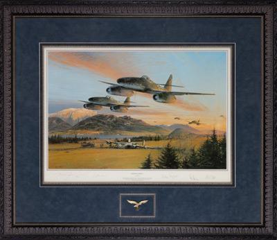 "Fighter General" by Robert Taylor, Signed by Four Noted Luftwaffe Aces
