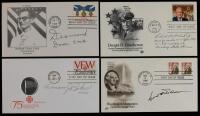 Signed Commemorative Covers by WWII Medal of Honor Recipients Including Doss, Baker, and Wilson