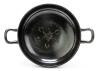 Campanian Pottery; Choice Large Stemmed Black Ware Kylix, 3rd Century B.C.
