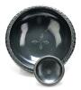 Two (2) Examples of Fine Campanian Black Glaze Pottery Bowls 4th Century B.C.