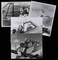 39 Signed Photos from WWII U.S. Navy Aces Including Vraciu, Vejtasa, and McWhorter