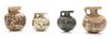 Collection of Four (4) Etruscan/Corinthian Aryballos ca. 600-500 B.C.