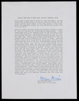 Book Excerpt Signed by Hans Baur, Adolf Hitler&acirc;&euro;&trade;s Personal Pilot and Close Confidant