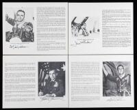 11 Signed Biographies by Korean War Fighter Pilots - Featuring Risner, Parr, Kasler, and Johnson