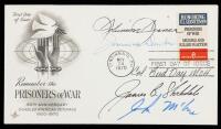 Multi-Signed Vietnam War POW Cover Featuring Risner, Denton, Stockdale, Bud Day, and McCain