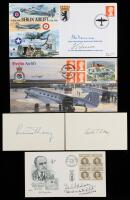 10 Signed Covers and Cards from Berlin Airlift Commanders and Pilots Including Clay, LeMay, and the &acirc;&euro;&oelig;Candy Bomber&acirc;&euro; Halvorsen