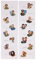 2006 &acirc;&euro;&oelig;Gathering of Eagles&acirc;&euro; 25th Anniversary Print Signed by 16 Honorees