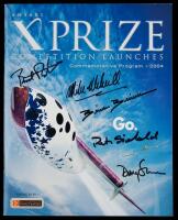 X Prize Program Signed by Rutan, Melvill, Binnie, and Fellow SpaceShipOne Pioneers
