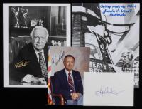 10 Signed Photos and Memorabilia from Influential NASA Figures Including Kraft, Kranz, and Bolden
