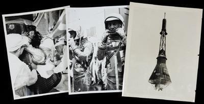Three Black and White Mercury Photographs