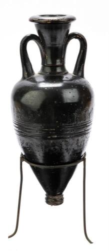Small Attic Amphoriskos ca. 4th Century B.C. in Choice Condition