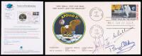 Apollo 11 Signed Cover: Buzz Aldrin and Michael Collins Certified Authentic by Steve Zarelli. Neil Armstrong, NASA Secretarial
