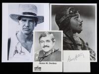 12 Signed Items from Hollywood Stars and Public Figures with Aviation Ties Including Gable, Ford, and Autry