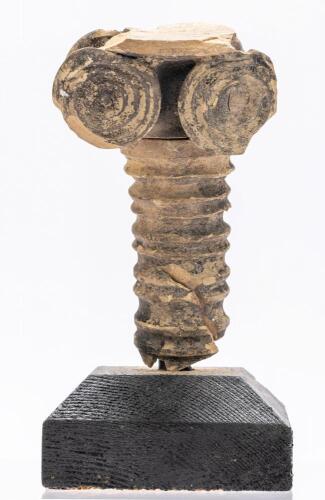 Rare Etruscan Terra Cotta Fragment of an Architectural Temple Model 5th-4th Century B.C.