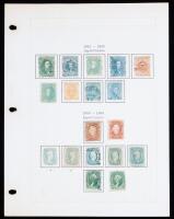 1861-64 Mint & Used Confederate States