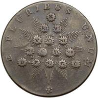 (c.1792-94) Kentucky Cent. Plain Edge VF25