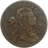 1805 Bust 1C ANACS VF30 Details
