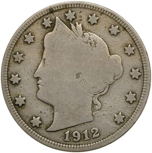 1912-S Liberty Nickel