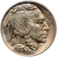 1913 Buffalo 5C. Type 1 PCGS MS66