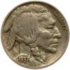 1937-D Buffalo 5C. 3 Legs ANACS F12 Details