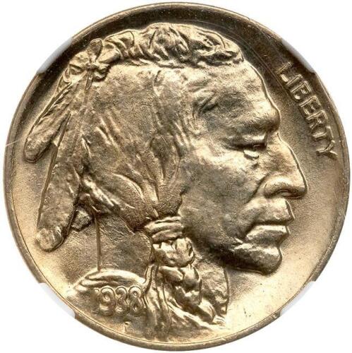 1938-D Buffalo 5C NGC MS67