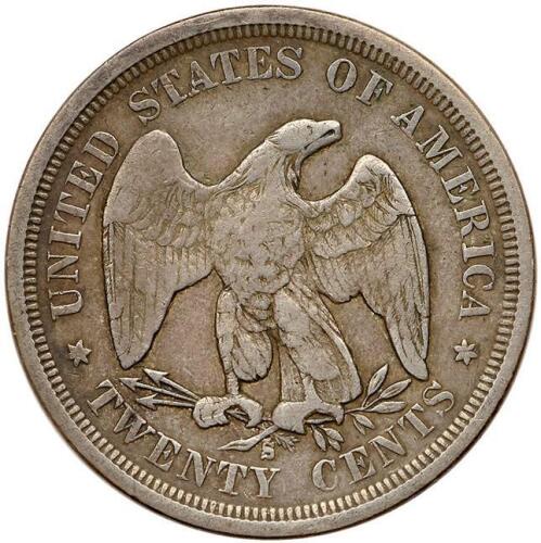 1875-S Twenty Cents F15