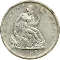 1858-O NGC XF 45 <I>SS Republic </I>