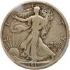 1917-D Liberty Walking 50C. Mintmark on Obv PCGS F12