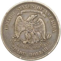 1877 Trade $1 VF30