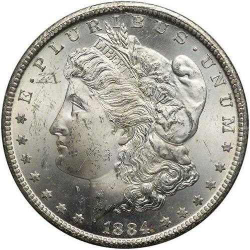 1884-CC. GSA Hoard. NGC MS-63