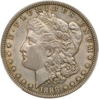 1888-S Morgan $1 PCGS AU58