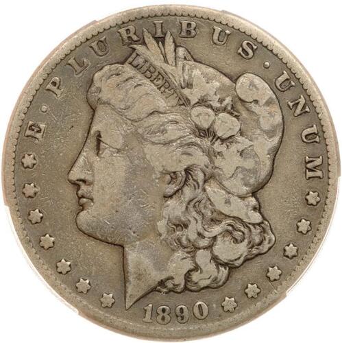 1890-CC Morgan $1 PCGS F12