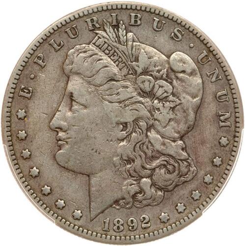 1892-S Morgan $1 PCGS VF20