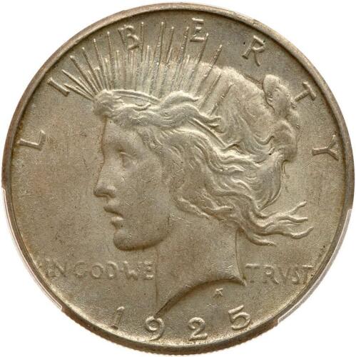 1925-S Peace $1 PCGS AU55