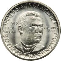 1950-S Booker T. Washington Half Dollar