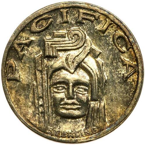 1939 Golden Gate Exposition Mini-Medal. HK-489. Gold Alloy Nearly Mint State