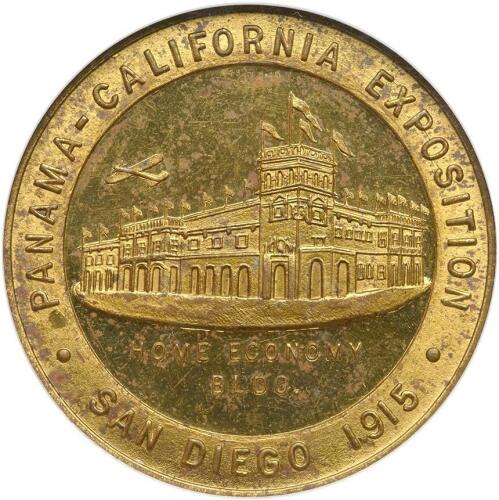 SC$1. 1915 Panama-California Expo. HK-433 NGC MS61
