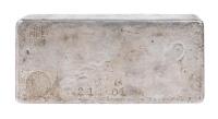 U.S. Assay Office New York, 1965. 218.01 Ozs Silver Bar 999<3/4> Fine