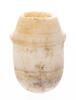 Egyptian Miniature Alabaster Alabastron ca. 26th Dynasty