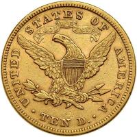 1880 $10 Liberty EF45
