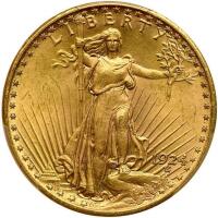 1924 $20 St. Gaudens