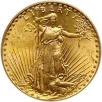 1927 $20 St. Gaudens PCGS MS63